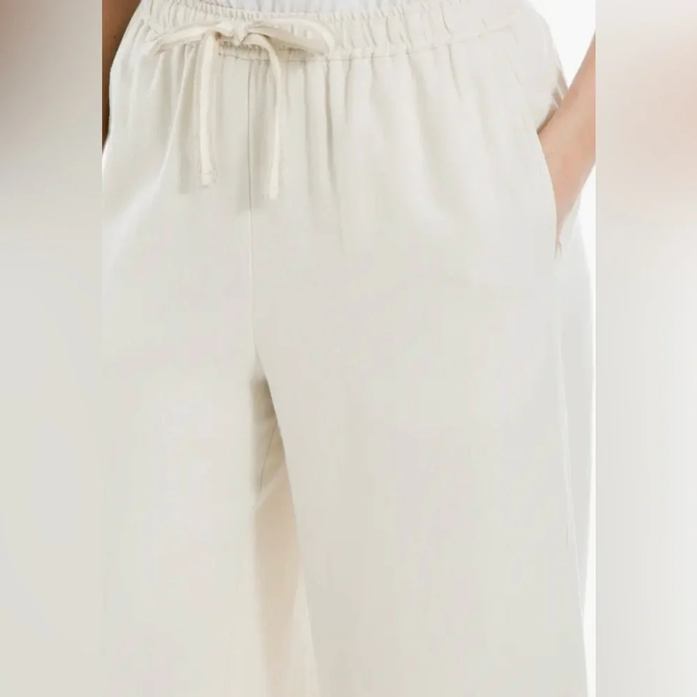 Max Studio Linen Blend Wide Leg Pants - Picture 3 of 10